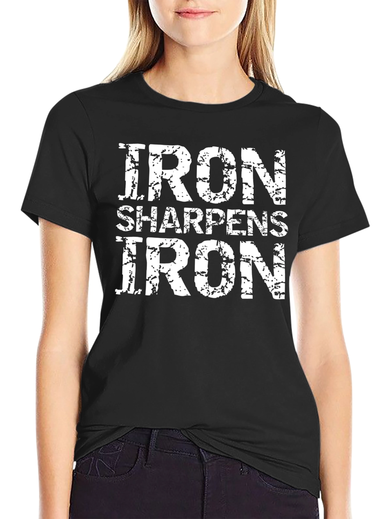 Iron Sharpens Iron Gym T-Shirt