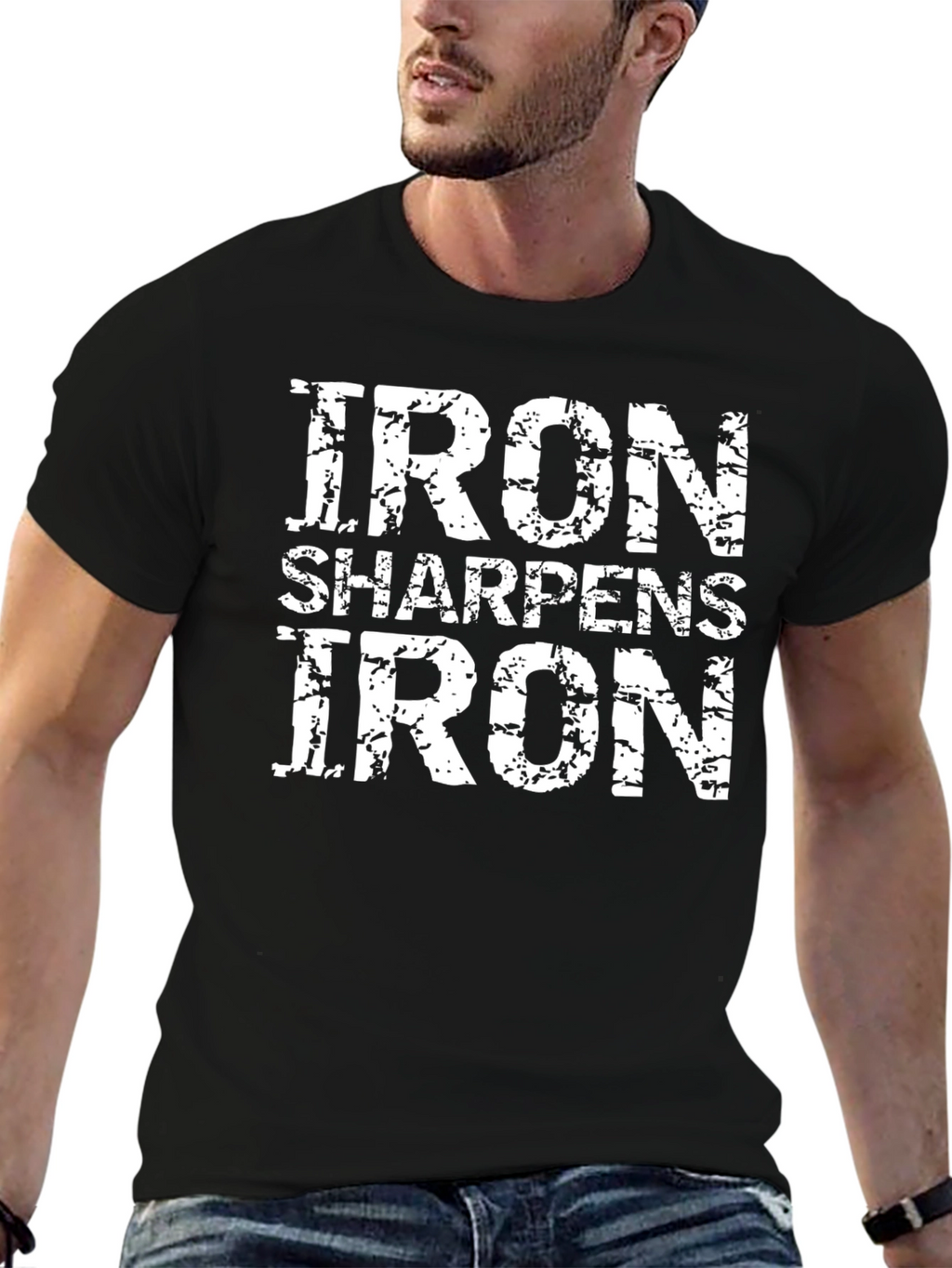 Iron Sharpens Iron Gym T-Shirt
