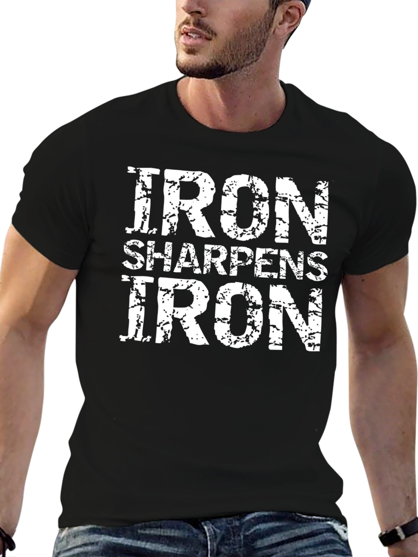 Iron Sharpens Iron Gym T-Shirt
