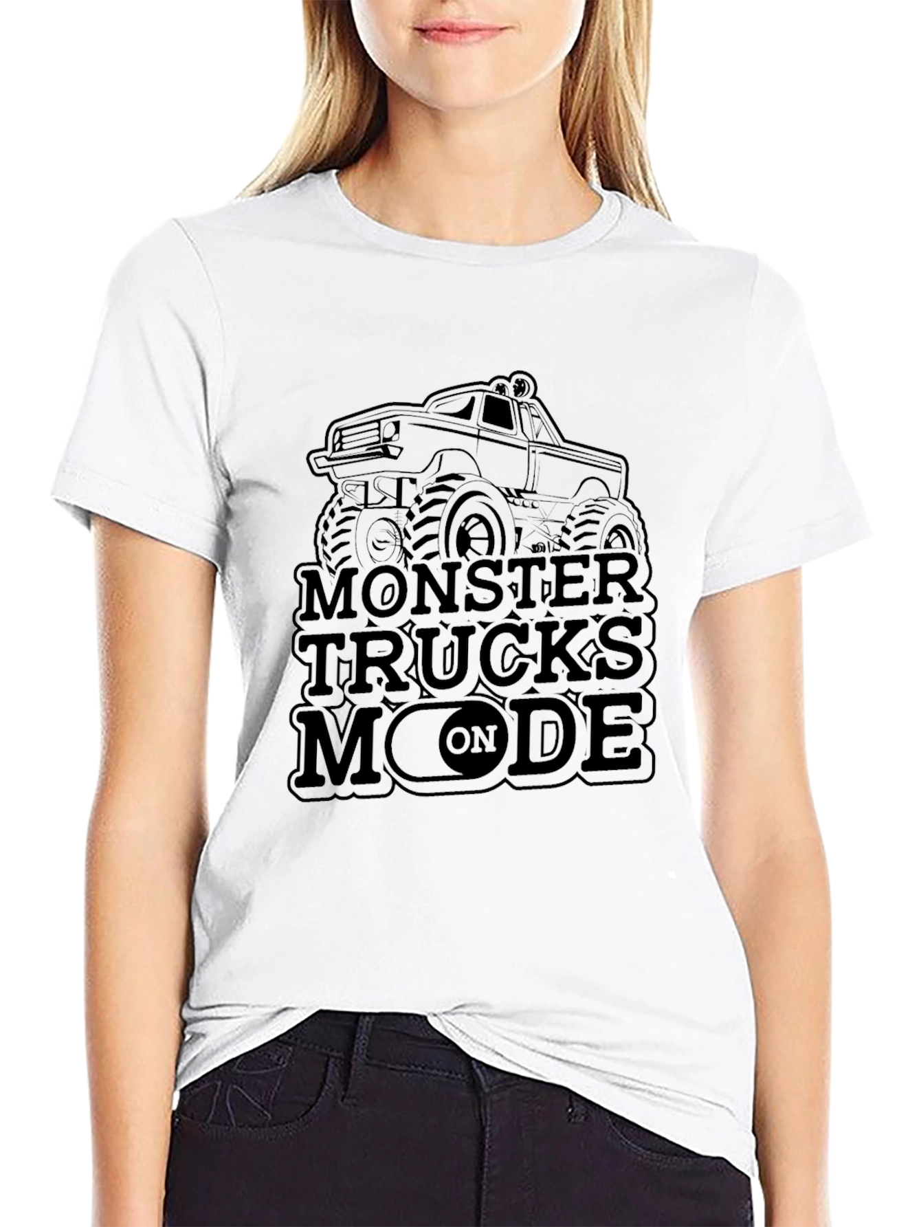 Monster Trucks On Mode T-Shirt