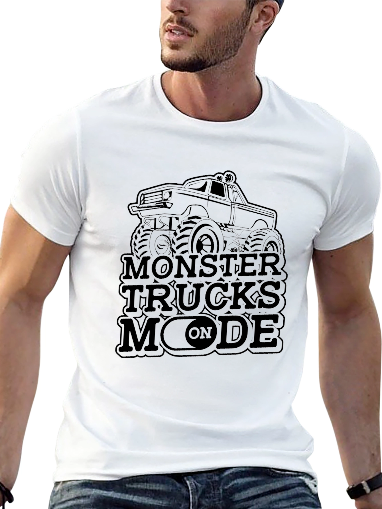 Monster Trucks On Mode T-Shirt