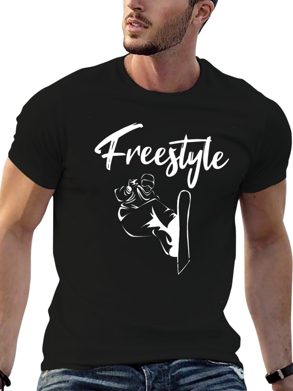 Freestyle Graphic Tee - Snowboard Design
