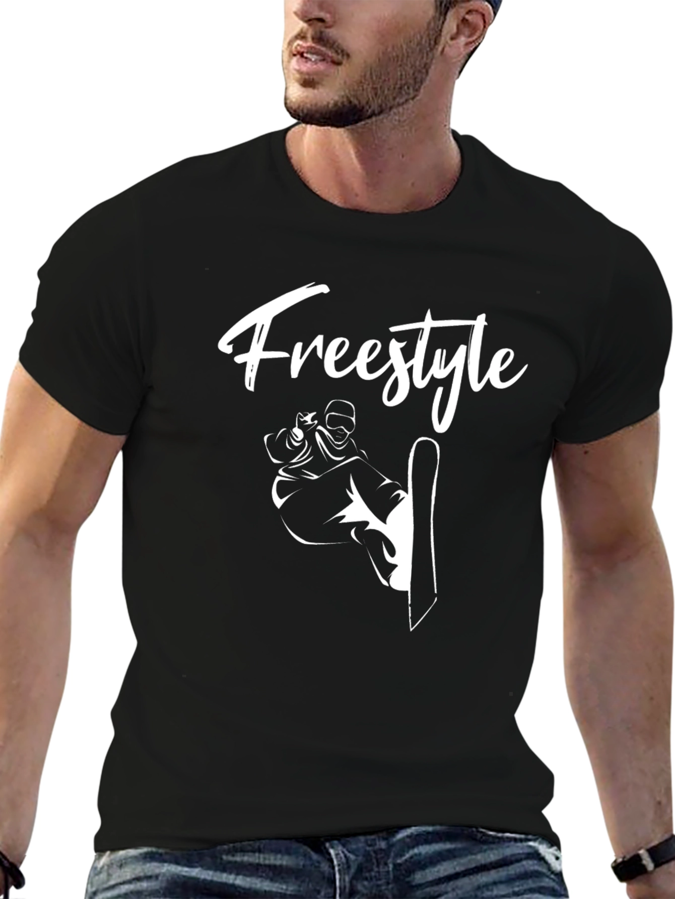 Freestyle Graphic Tee - Snowboard Design