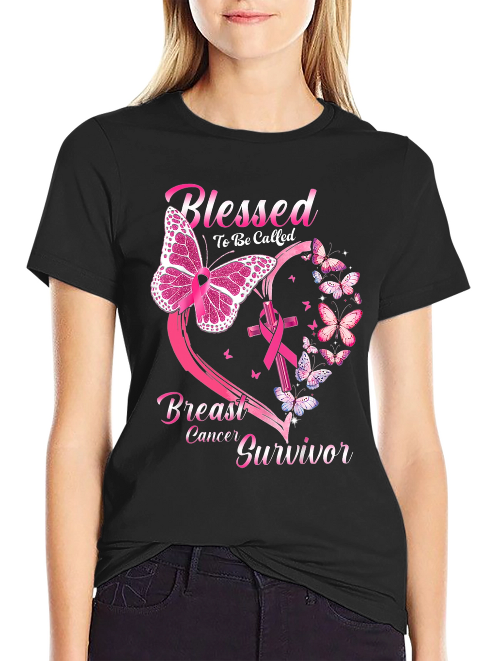Blessed Breast Cancer Survivor T-Shirt