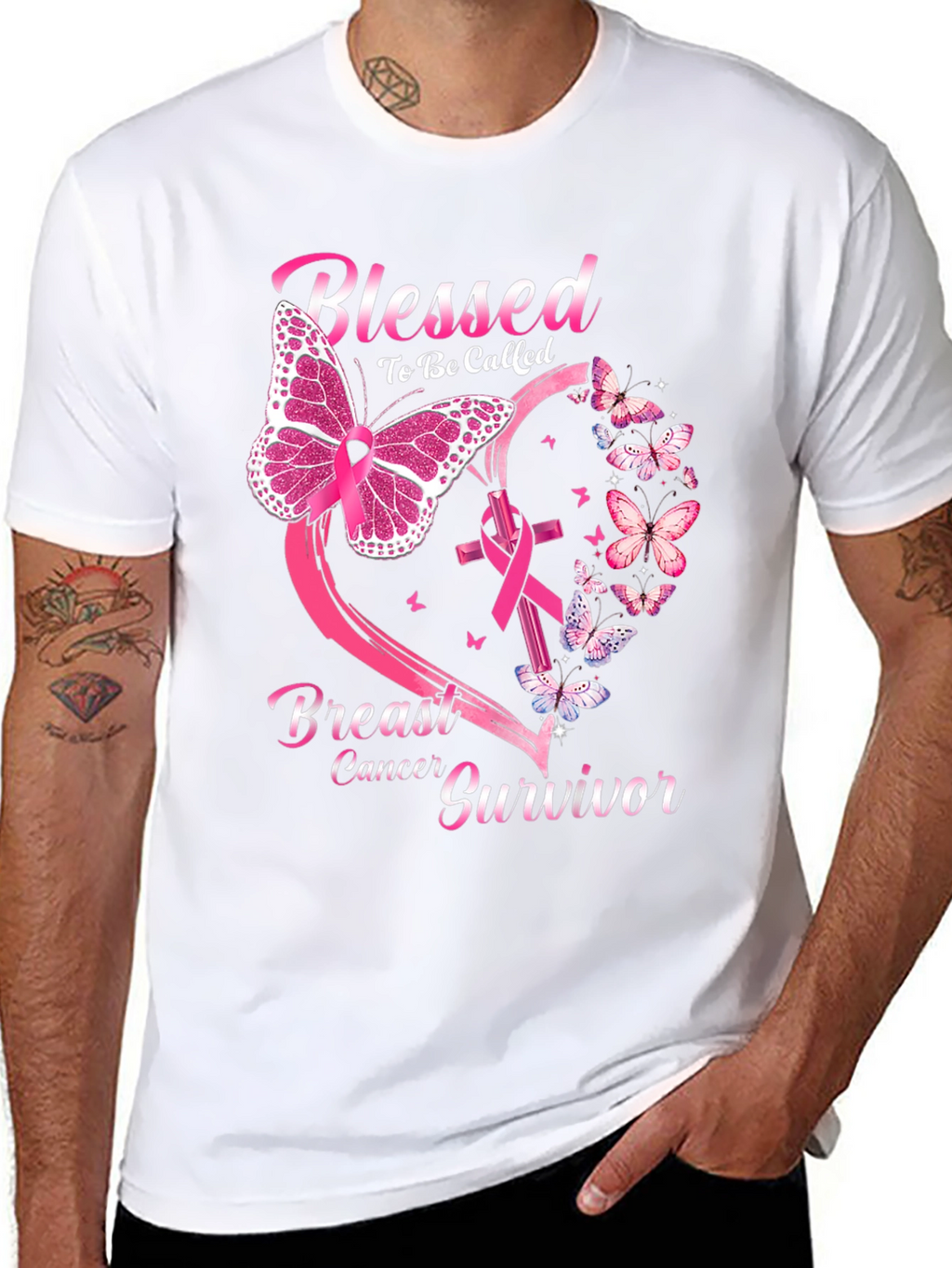 Blessed Breast Cancer Survivor T-Shirt
