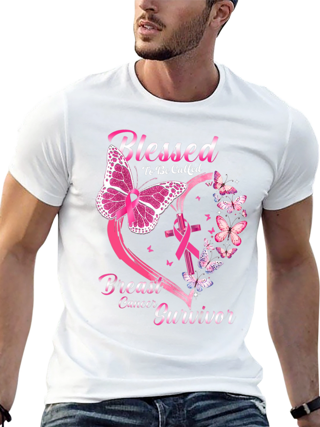 Blessed Breast Cancer Survivor T-Shirt