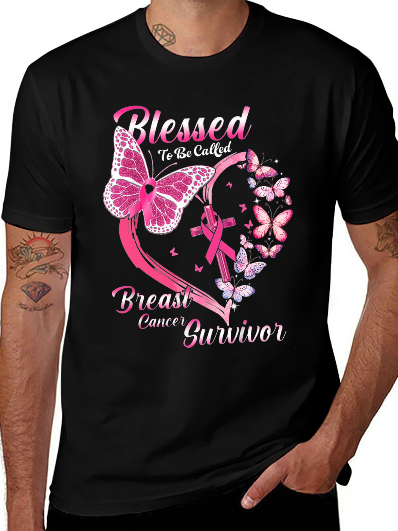 Blessed Breast Cancer Survivor T-Shirt