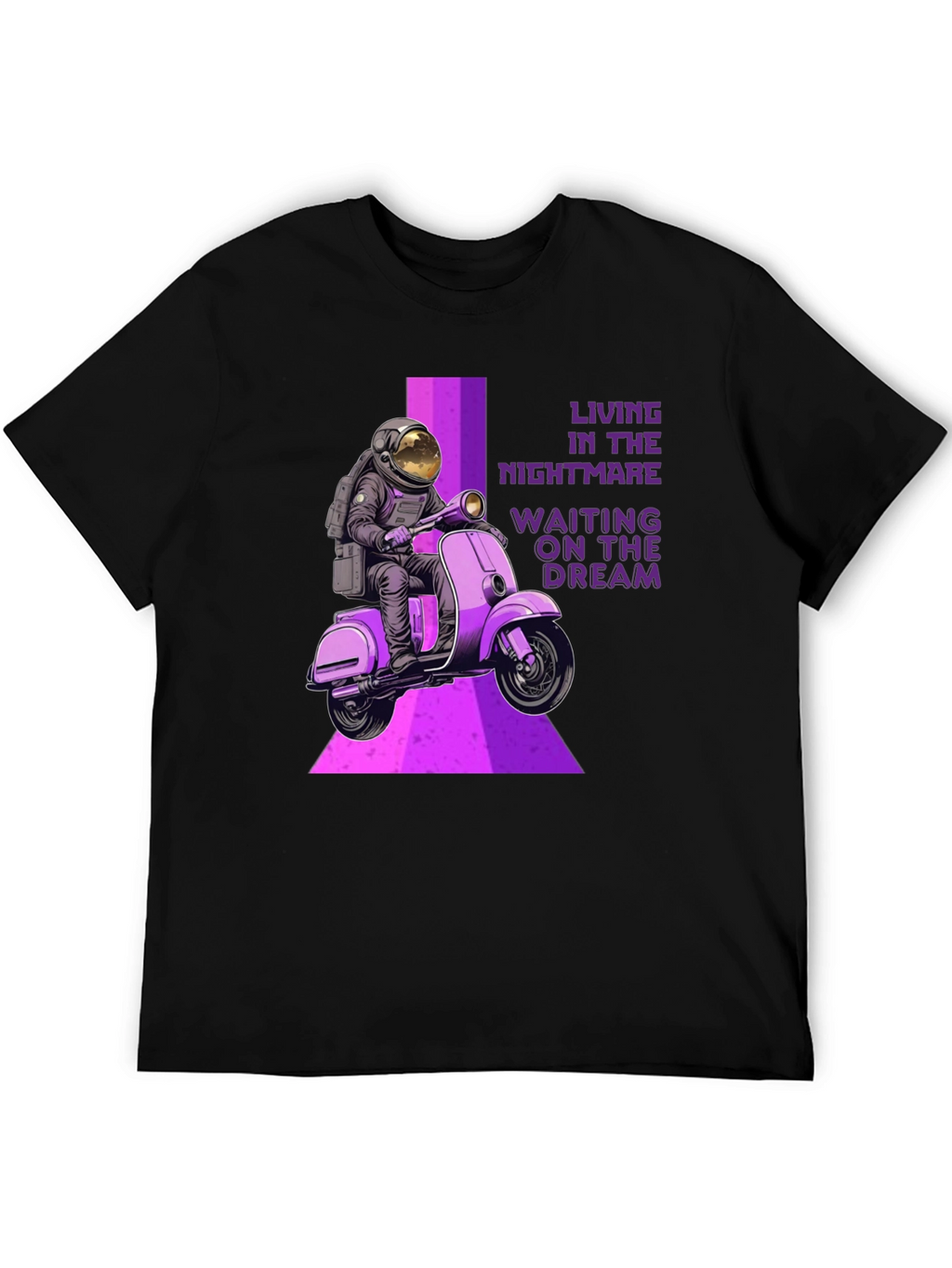 Astronaut Scooter Graphic T-Shirt - Dreamer Edition