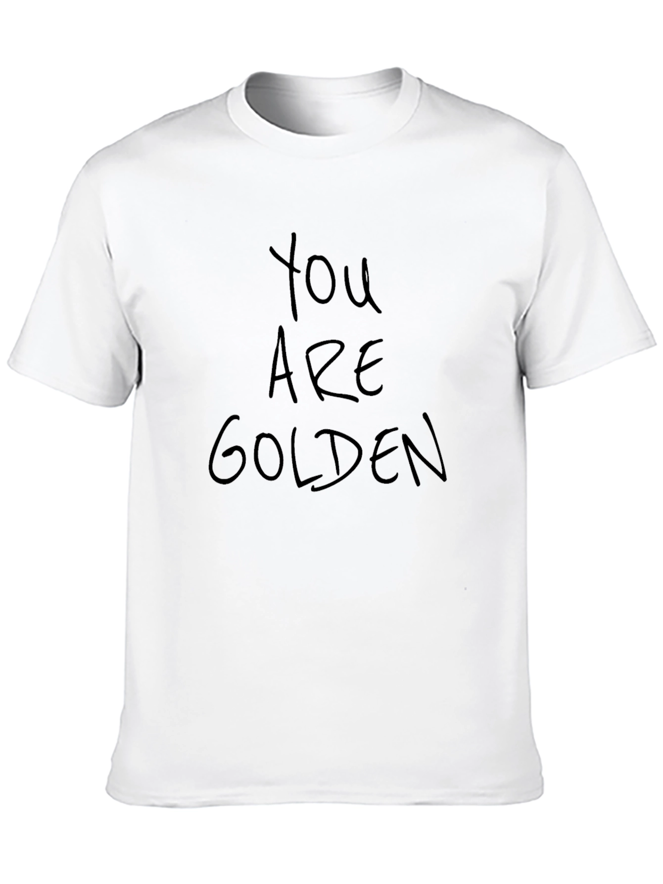 You Are Golden Black Graphic Tee