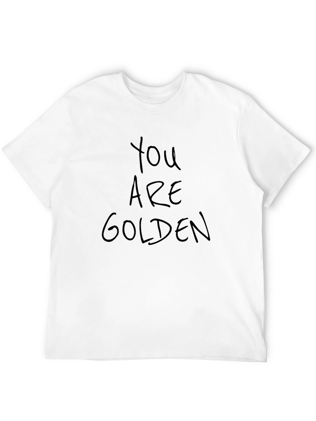 You Are Golden Black Graphic Tee