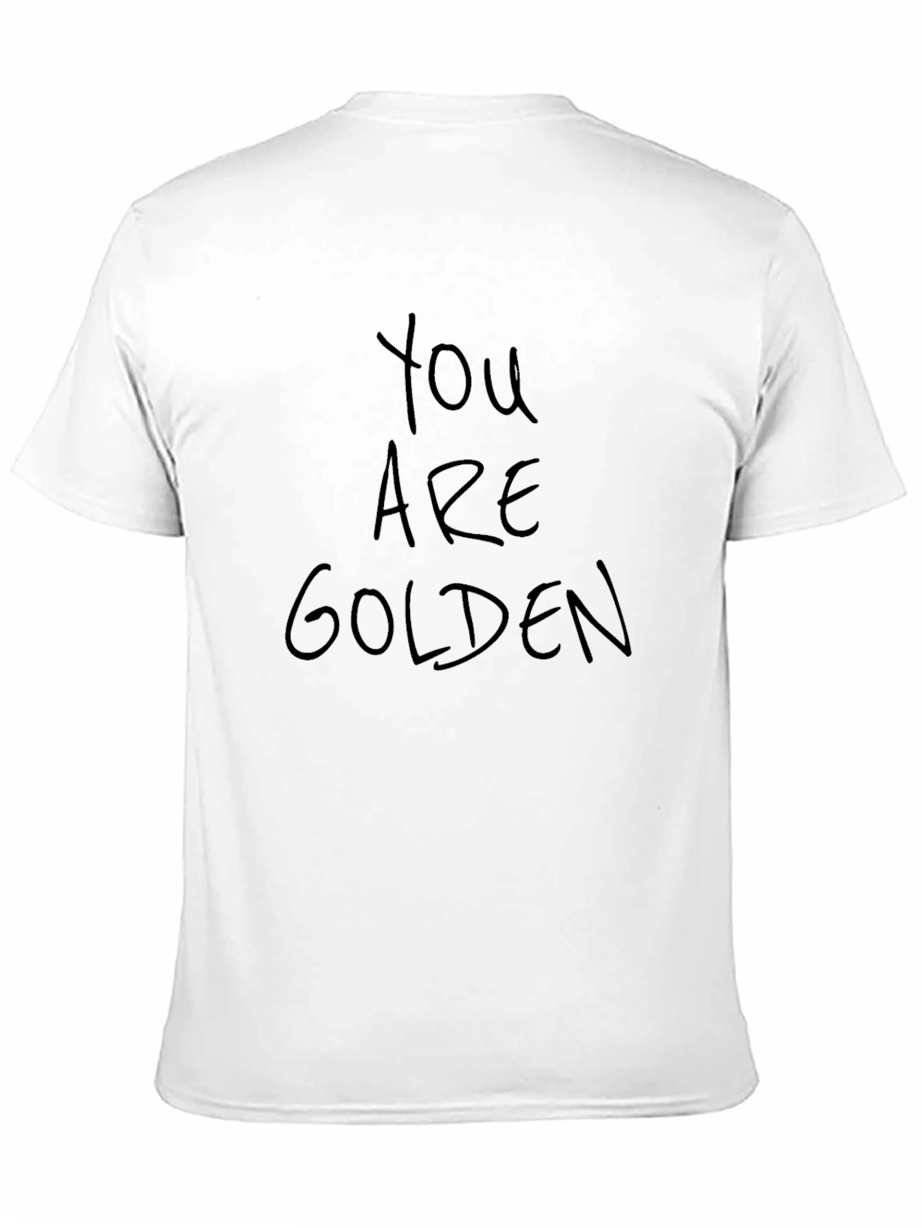 You Are Golden Black Graphic Tee
