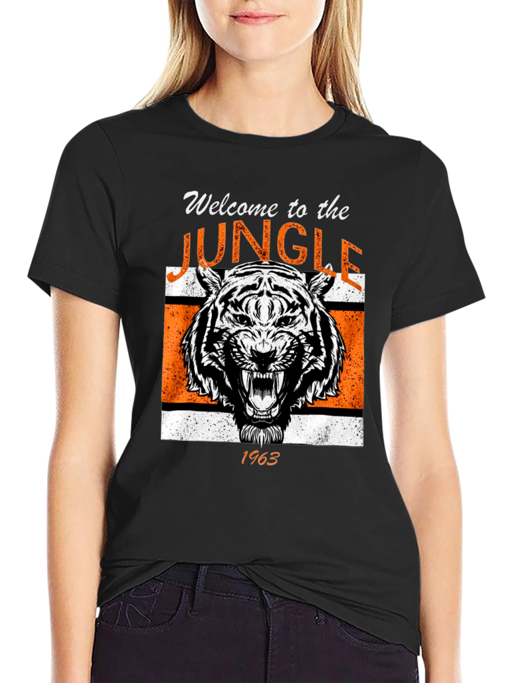 Welcome to the Jungle Tiger Graphic Tee