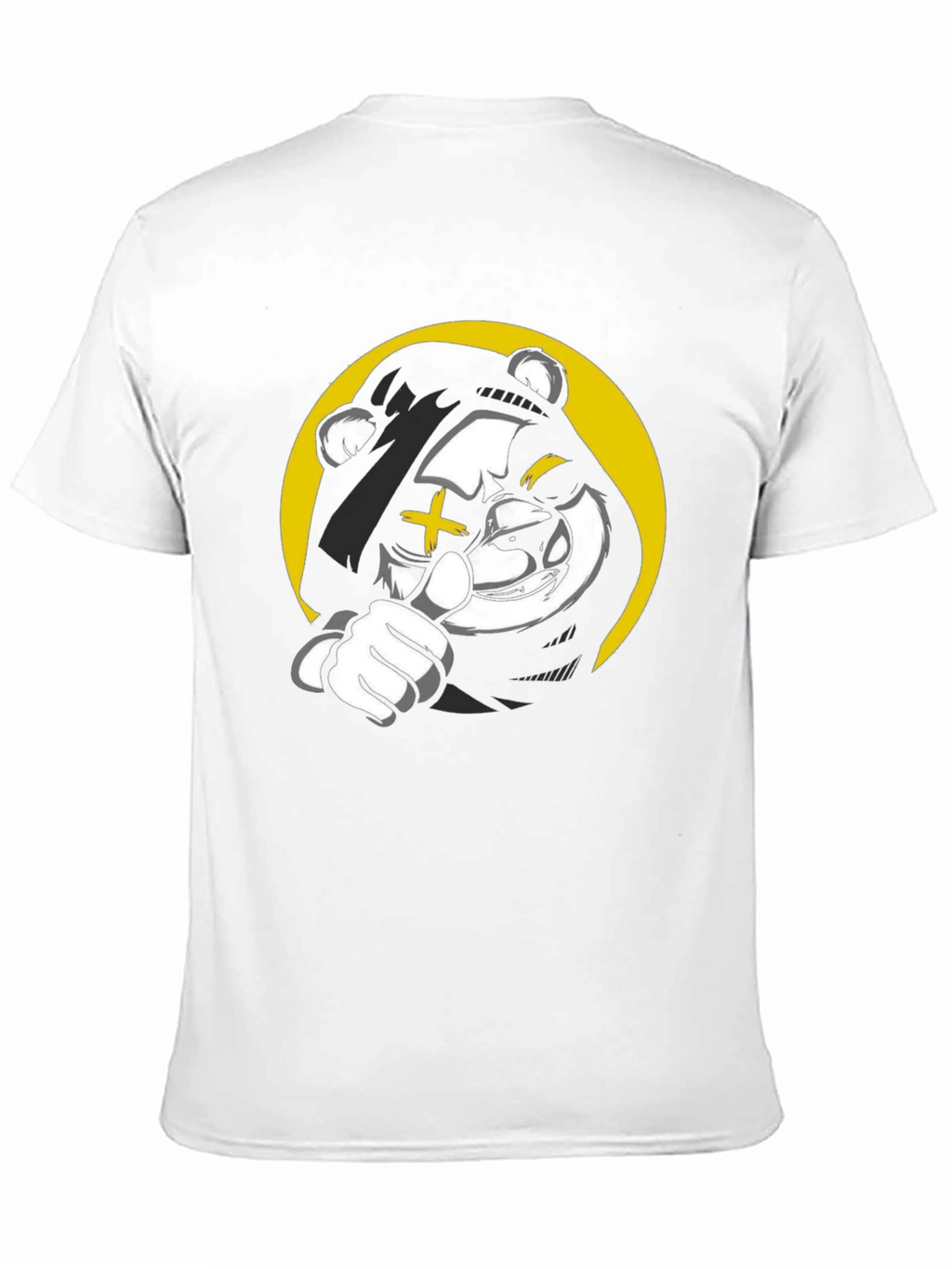 Cool Bear Graphic Black T-Shirt