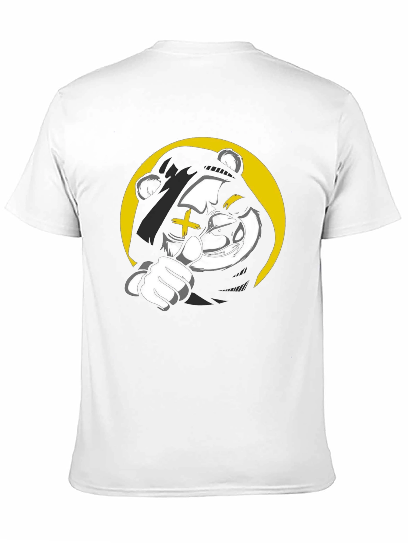 Cool Bear Graphic Black T-Shirt