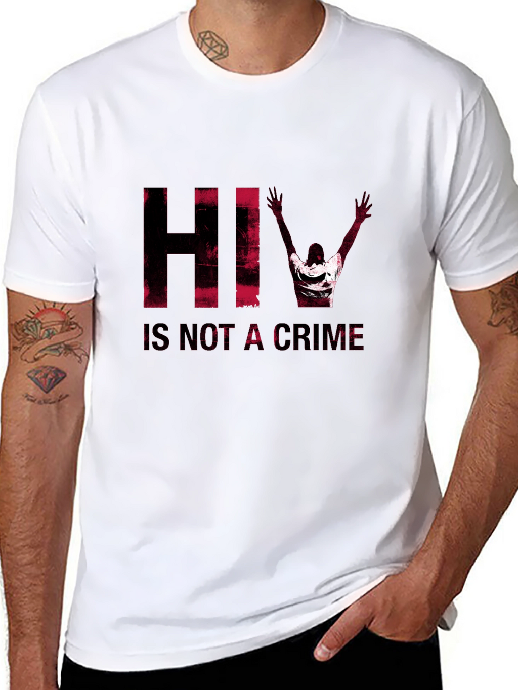HIV Is Not A Crime T-Shirt