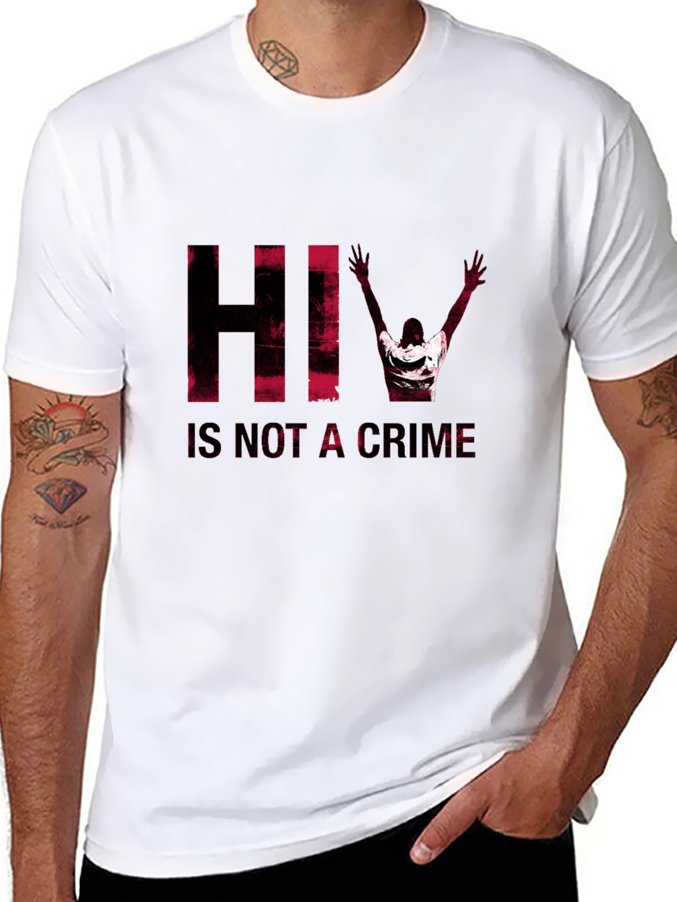 HIV Is Not A Crime T-Shirt