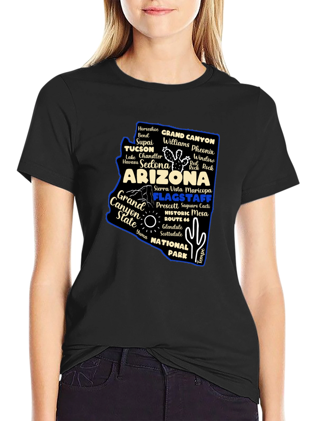 Arizona State Graphic Print T-Shirt