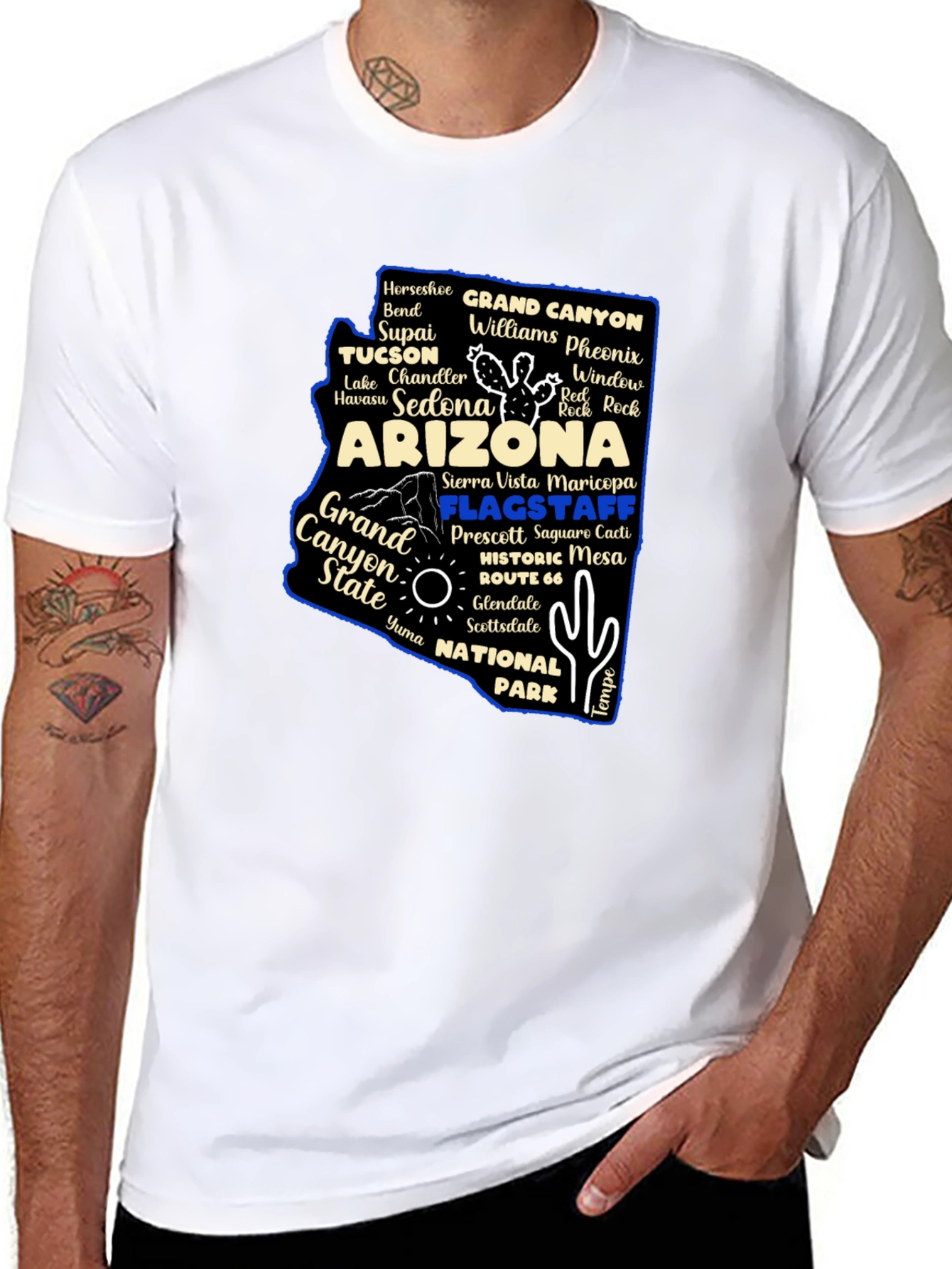Arizona State Graphic Print T-Shirt