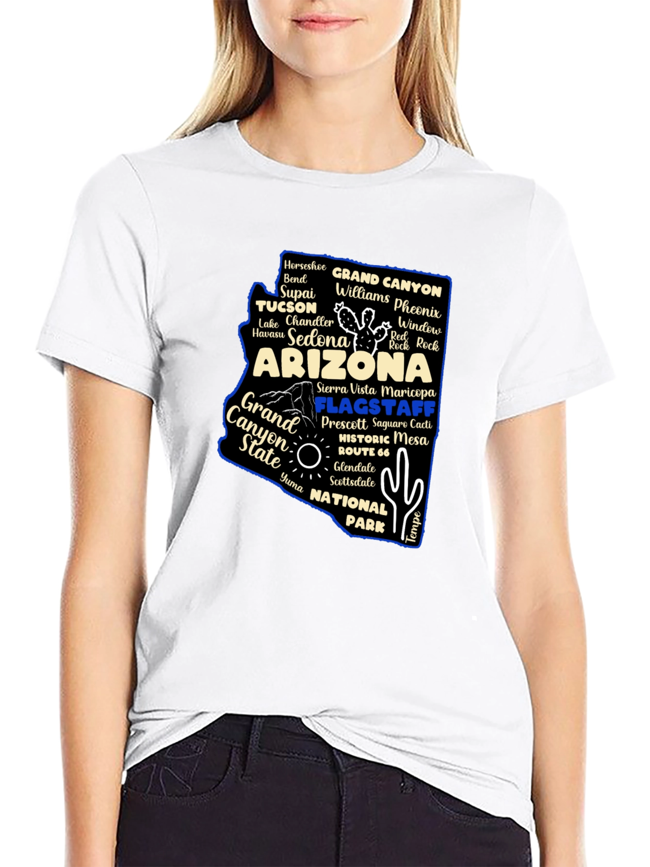 Arizona State Graphic Print T-Shirt