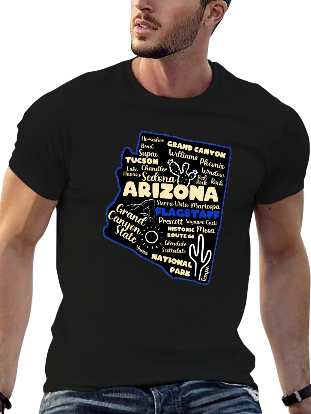 Arizona State Graphic Print T-Shirt