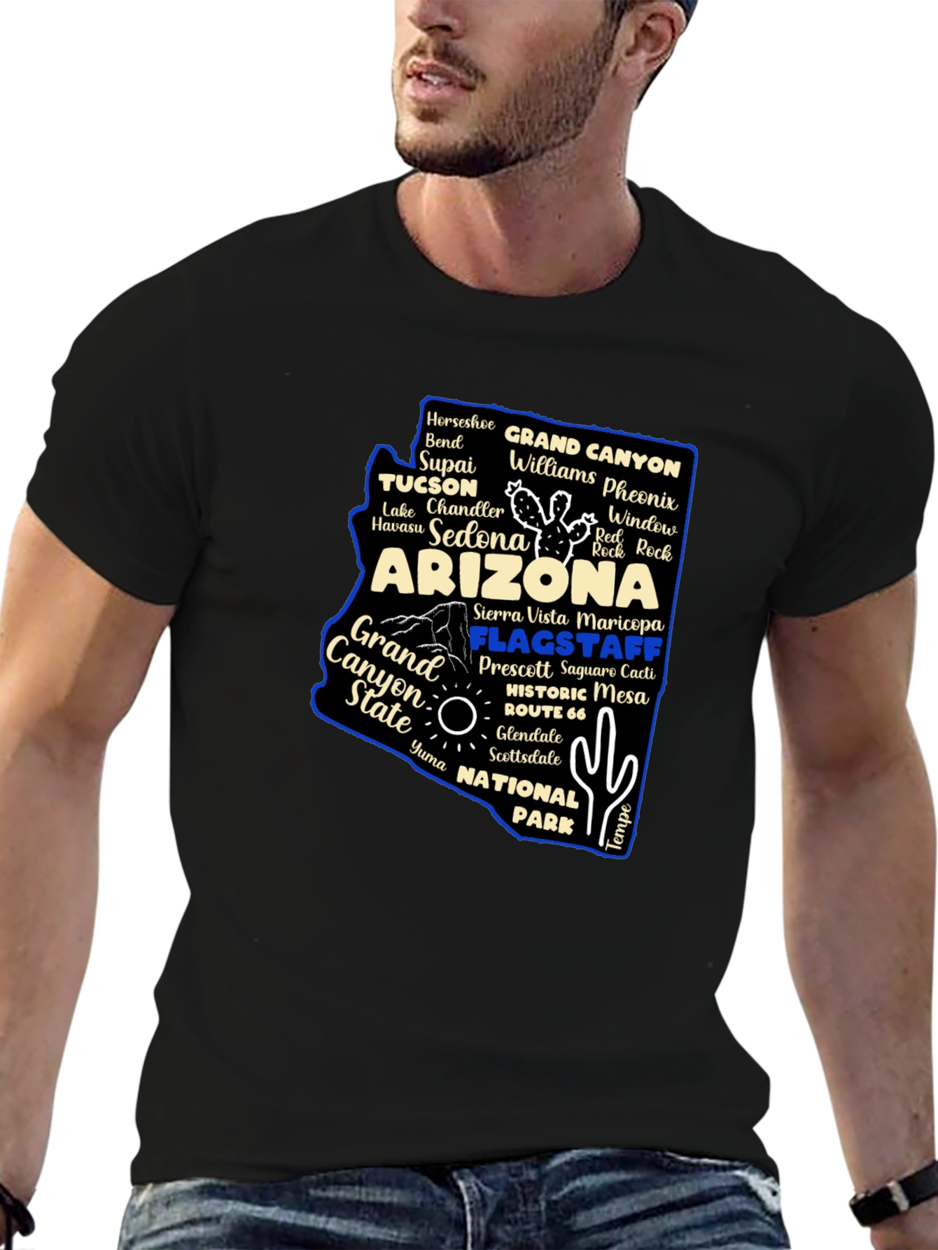 Arizona State Graphic Print T-Shirt