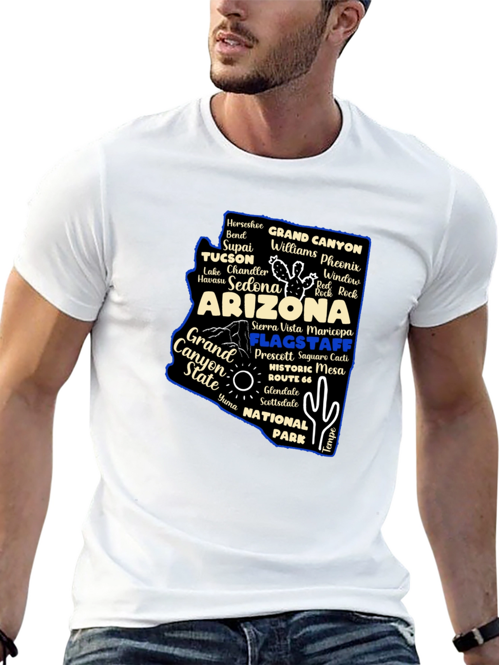 Arizona State Graphic Print T-Shirt