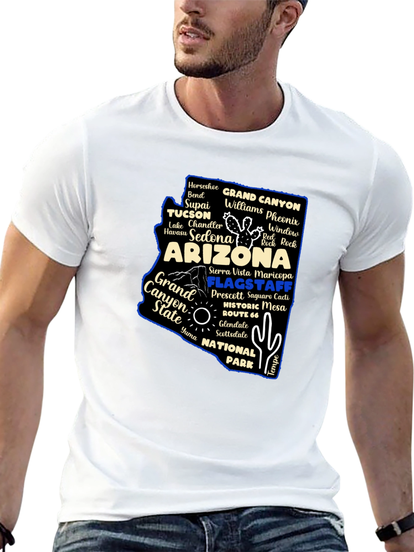 Arizona State Graphic Print T-Shirt