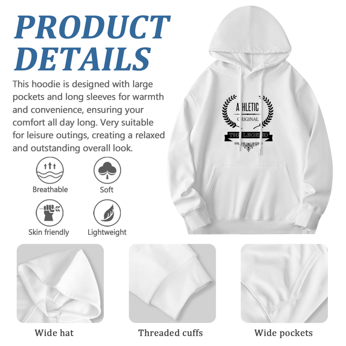 Bold Street Art Hoodie - Urban Graphic Pullover #0529
