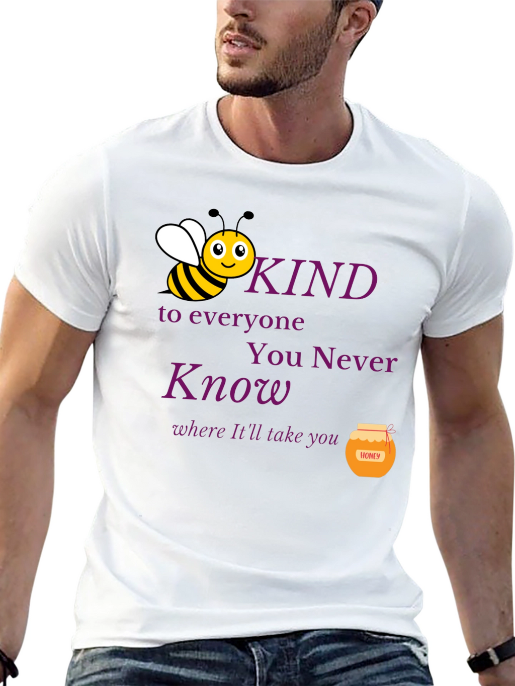Bee Kind T-Shirt - Graphic Tee