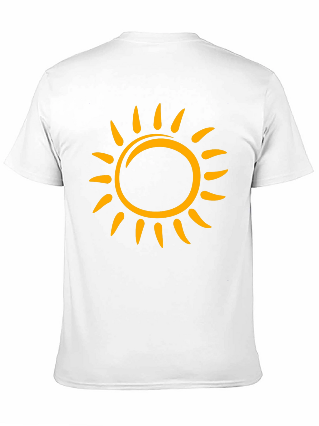 Sunny Graphic Tee - Black Cotton T-Shirt
