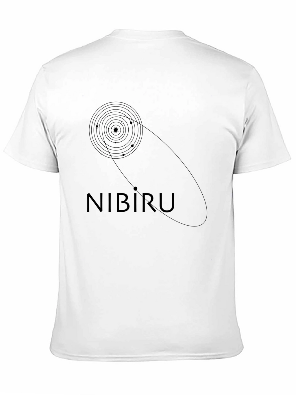 Nibiru Planet X Graphic T-Shirt - Black