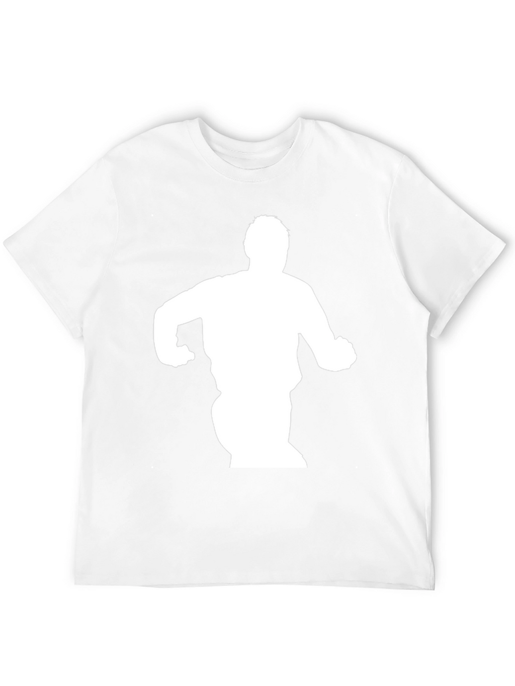Silhouette Graphic Tee - Black Cotton Blend