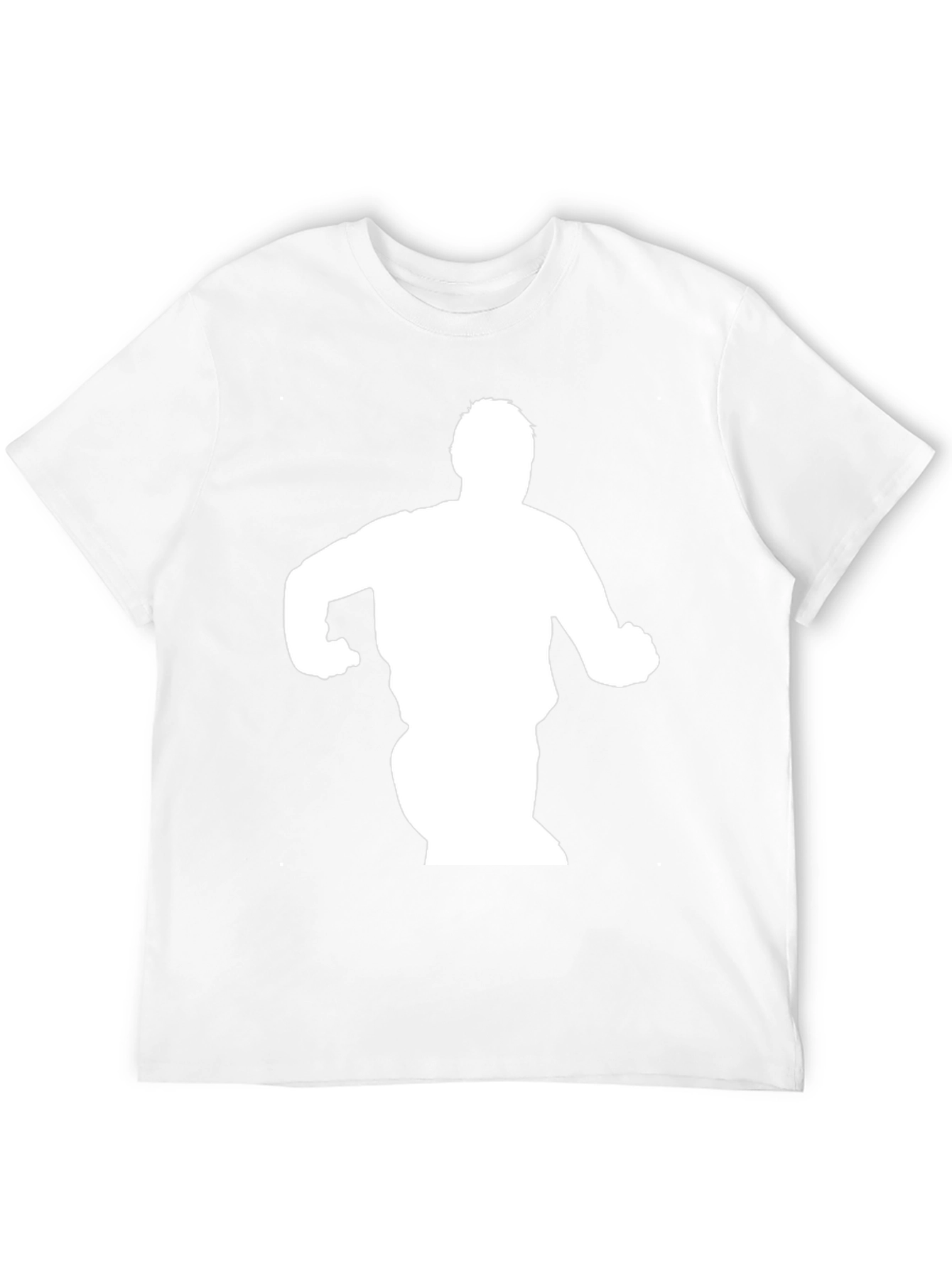 Silhouette Graphic Tee - Black Cotton Blend