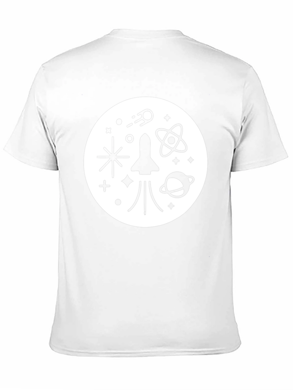 Space Exploration T-Shirt - Rocket Planets Stars