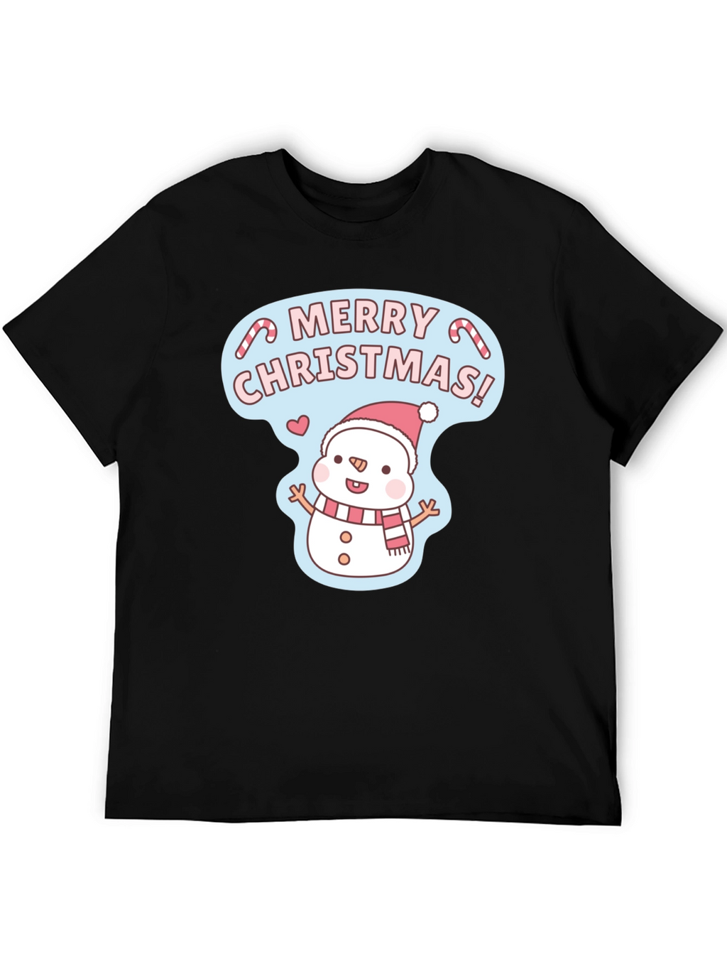 Merry Christmas Snowman T-Shirt