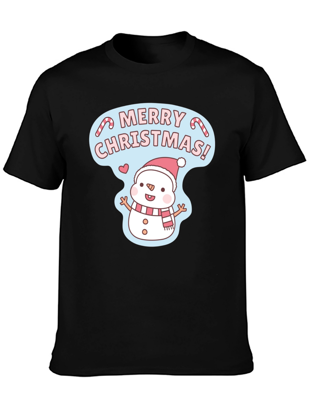 Merry Christmas Snowman T-Shirt