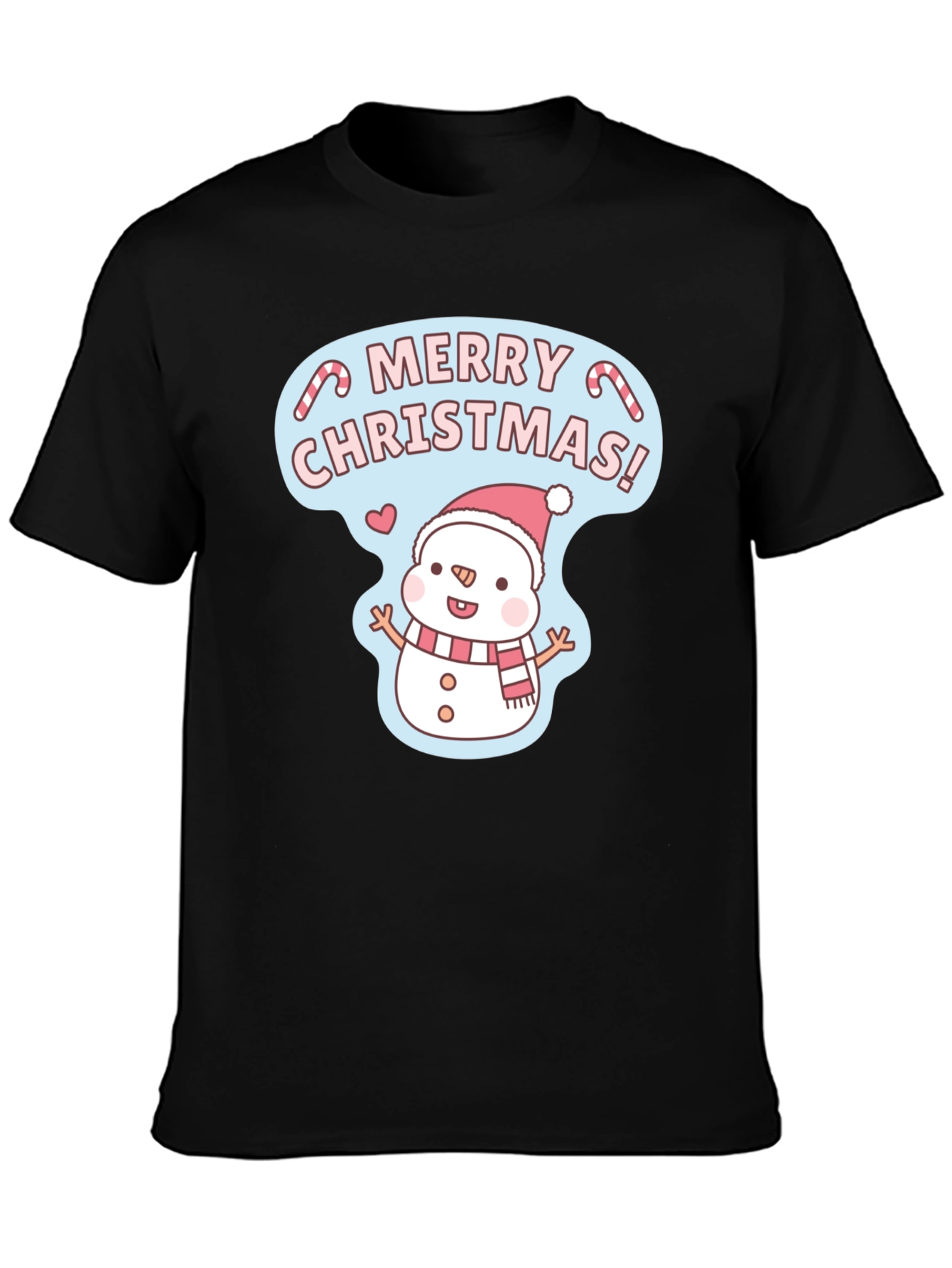 Merry Christmas Snowman T-Shirt