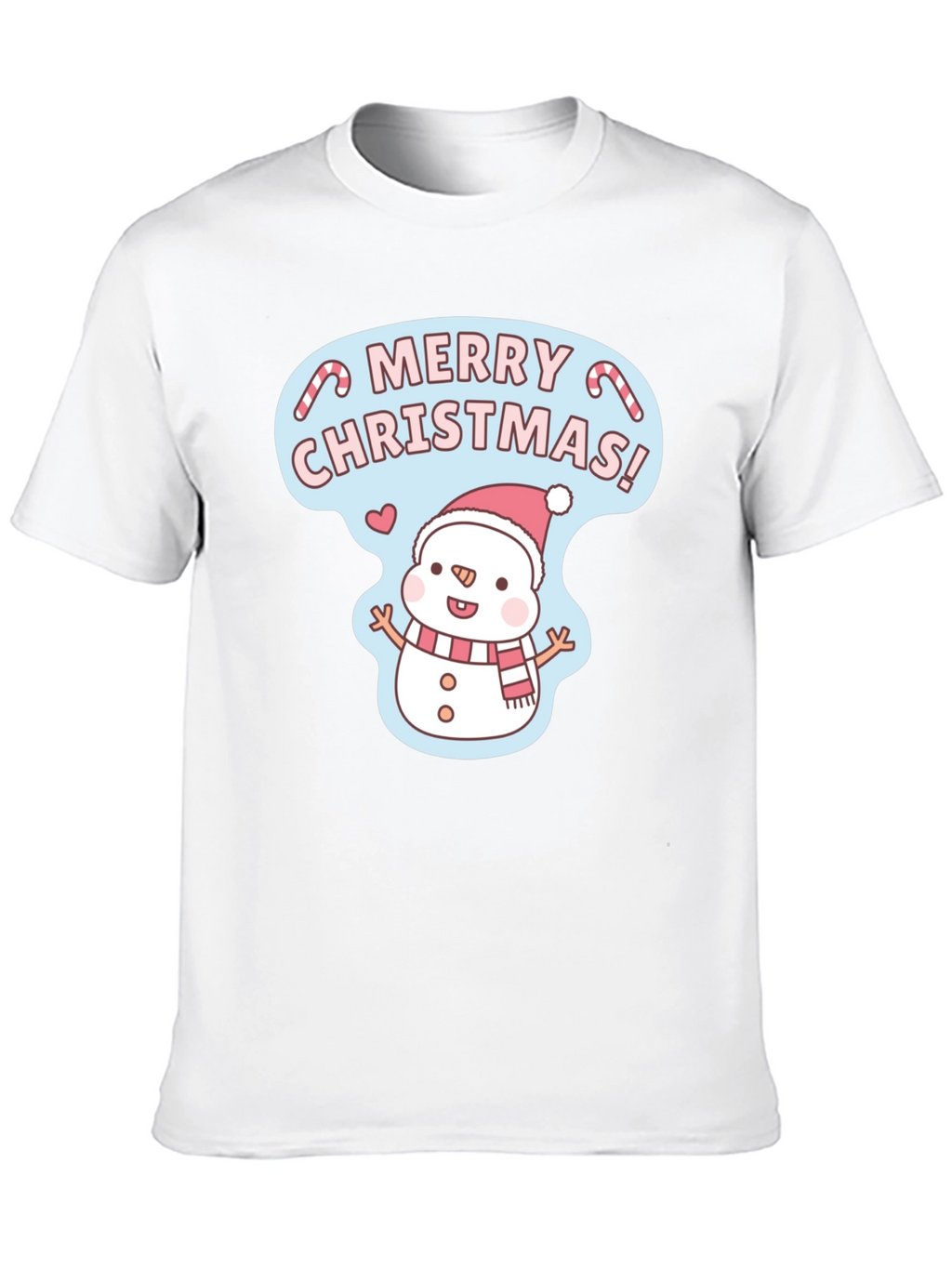 Merry Christmas Snowman T-Shirt
