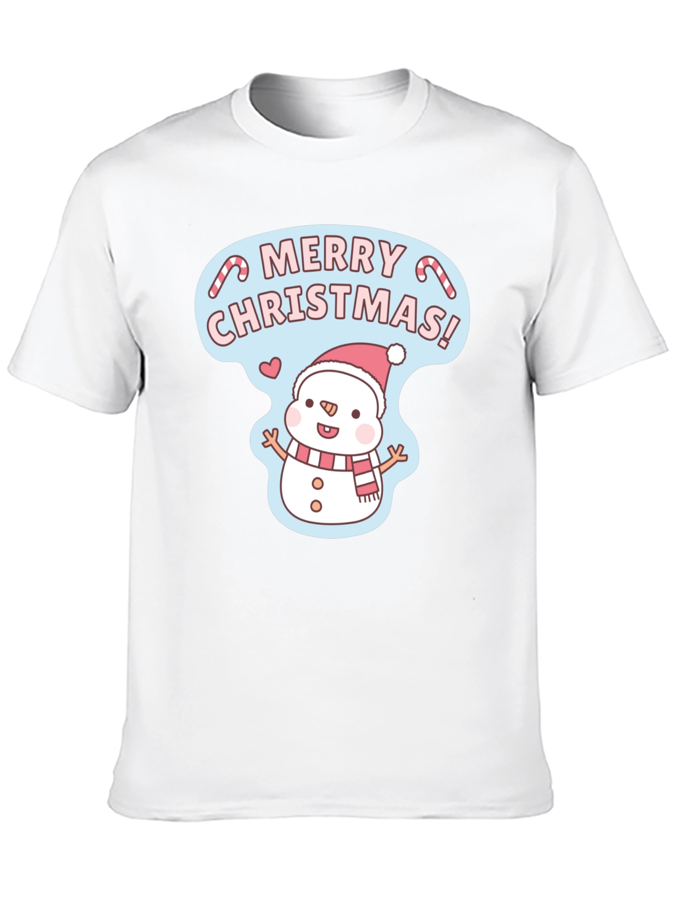 Merry Christmas Snowman T-Shirt