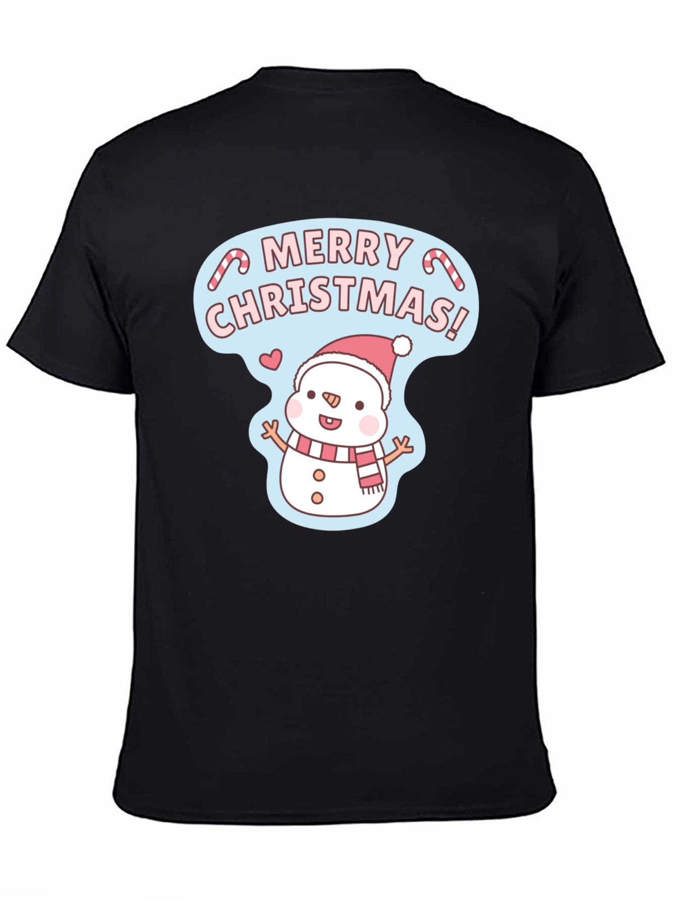 Merry Christmas Snowman T-Shirt
