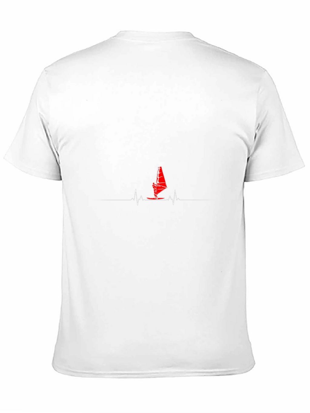 Windsurf Heartbeat Graphic Tee - Black