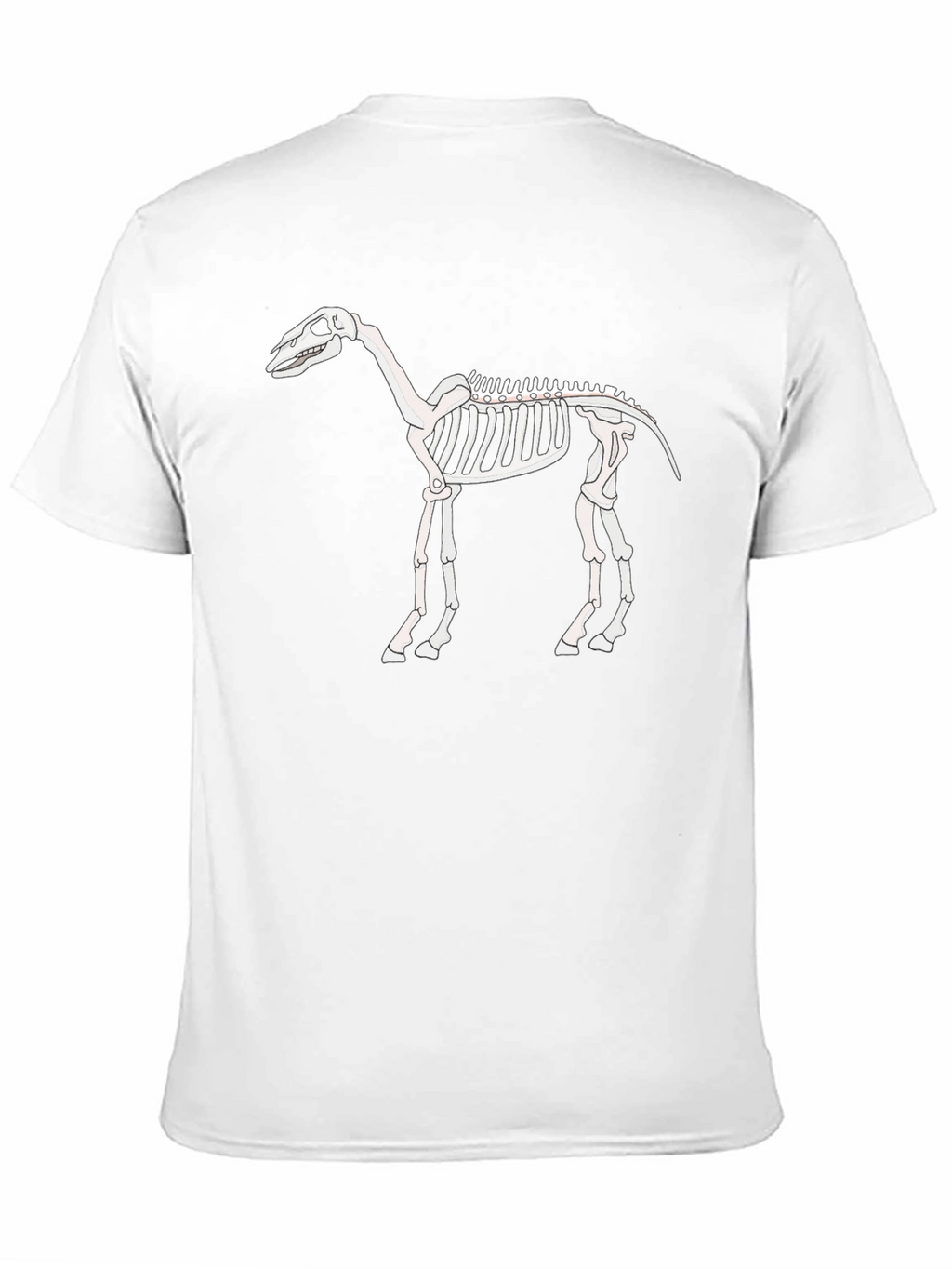 Horse Skeleton Graphic Tee - Black T-Shirt