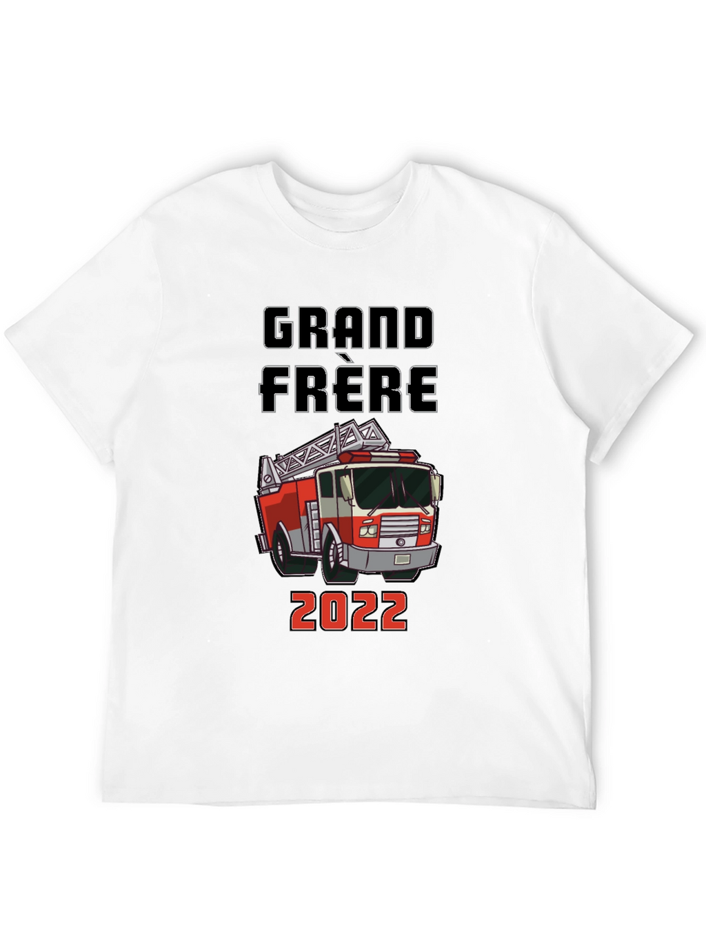 Grand Frere Firetruck T-Shirt - Future Firefighter
