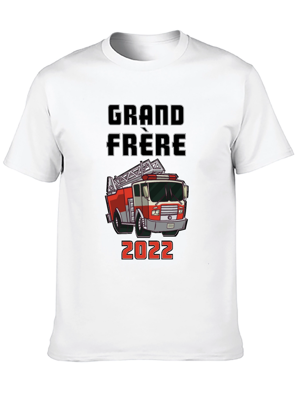 Grand Frere Firetruck T-Shirt - Future Firefighter