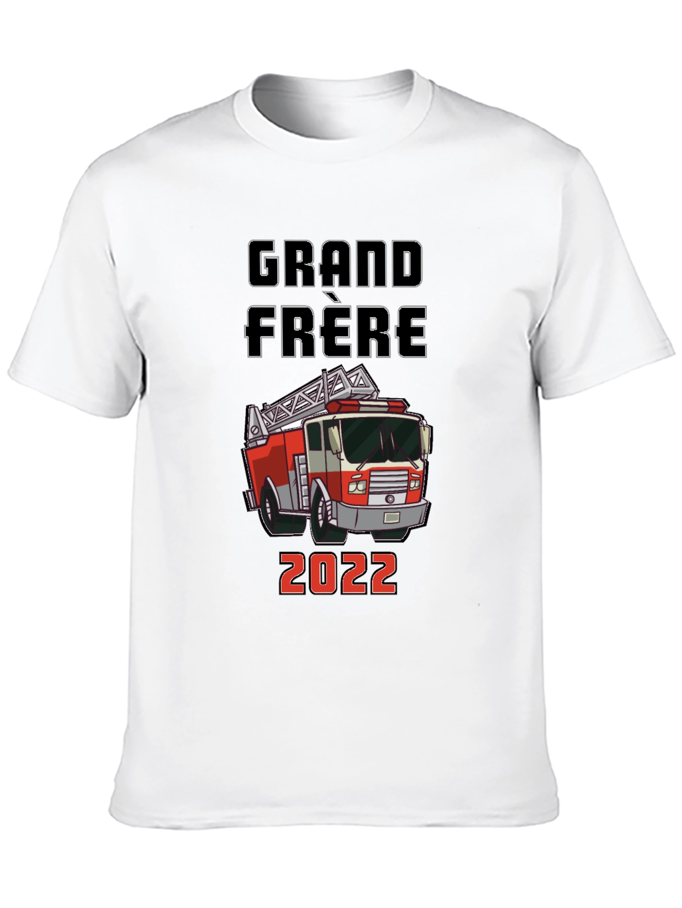 Grand Frere Firetruck T-Shirt - Future Firefighter
