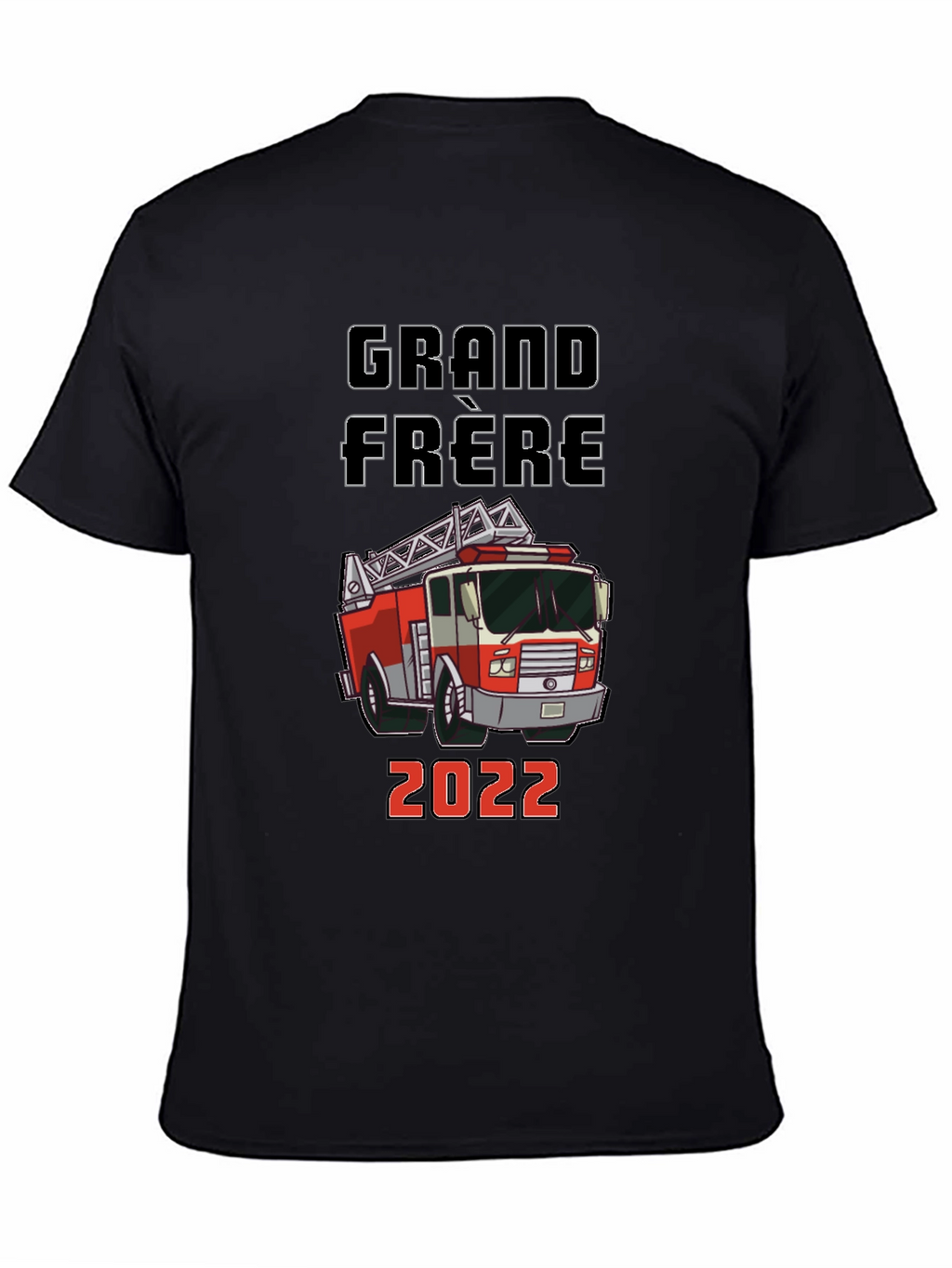 Grand Frere Firetruck T-Shirt - Future Firefighter