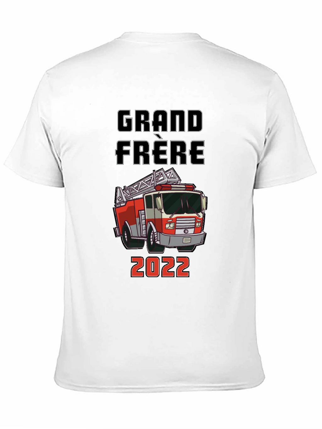 Grand Frere Firetruck T-Shirt - Future Firefighter