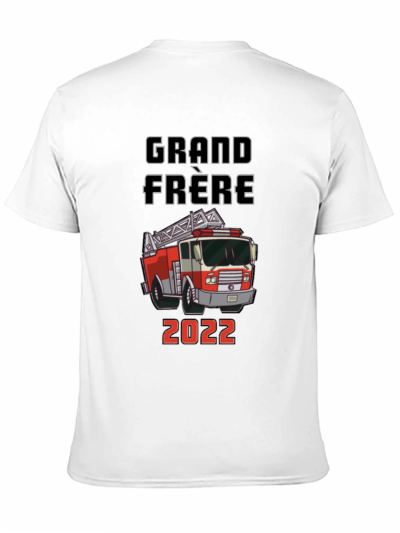 Grand Frere Firetruck T-Shirt - Future Firefighter
