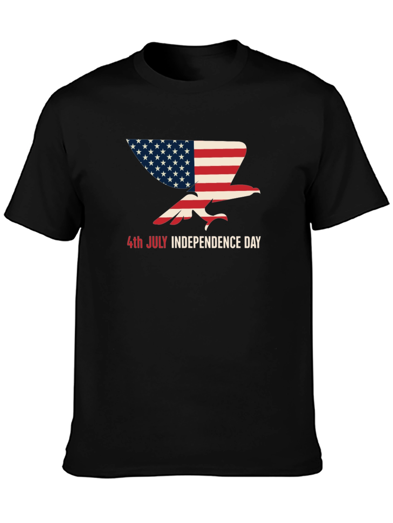 American Flag Eagle T-Shirt - 4th of July Independence Day