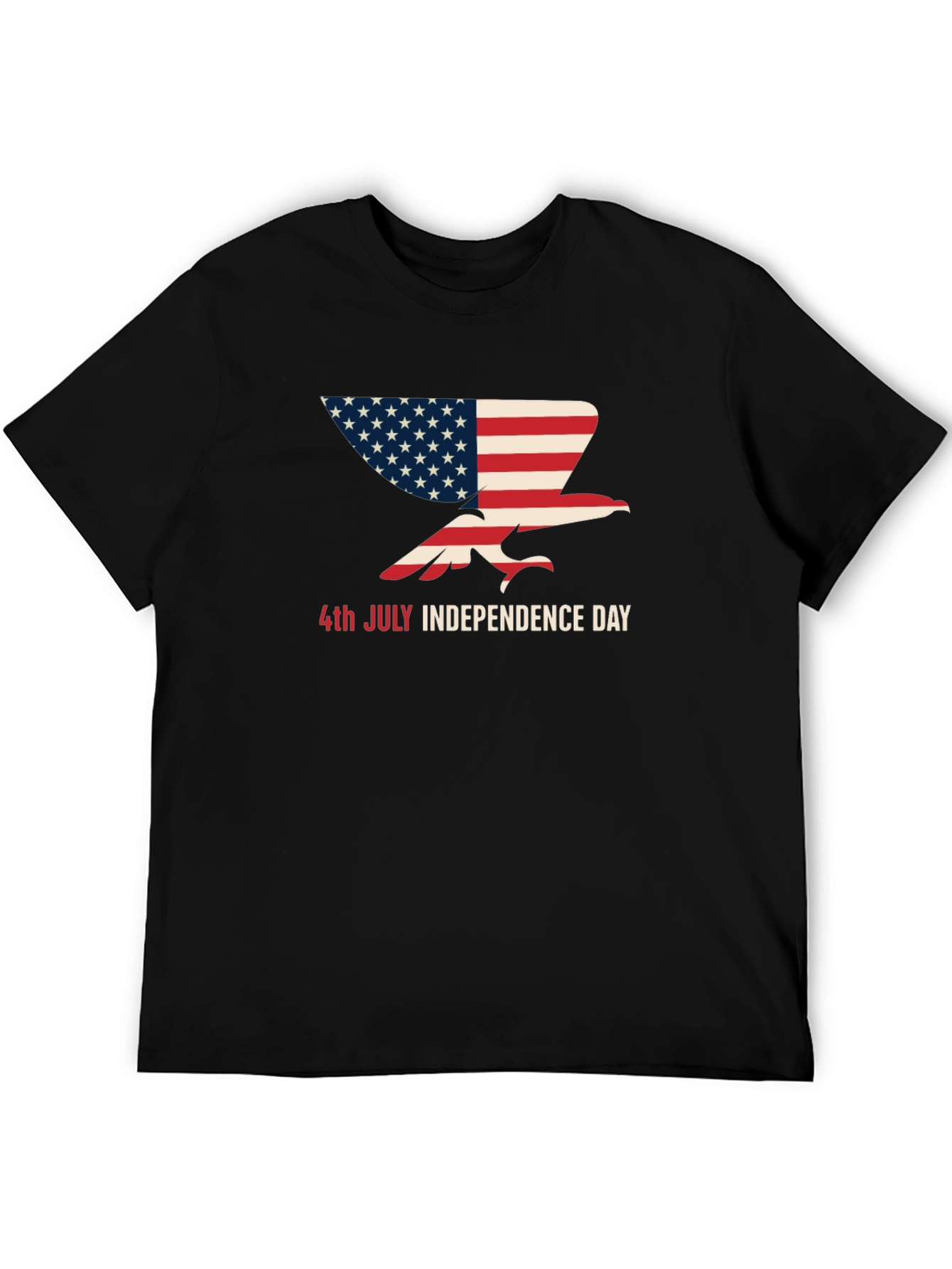 American Flag Eagle T-Shirt - 4th of July Independence Day